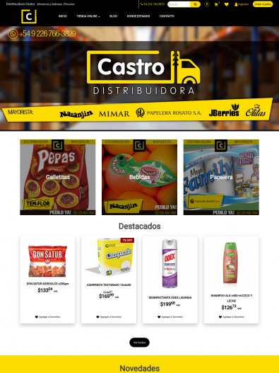 Distribuidora Castro Pinamar